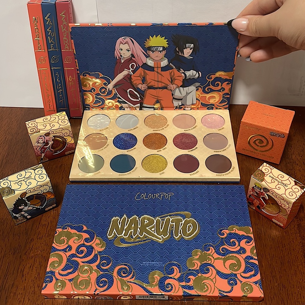 Naruto x Colourpop Makeup Set - Limited Edition!